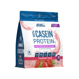 Applied Nutrition Micellar Casein 900g – Night-time Protein with 30 servings, ideal for muscle recovery and sustained protein release.