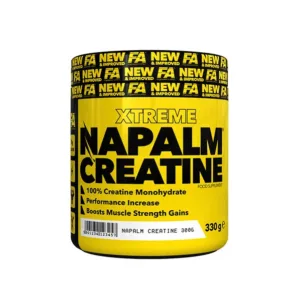 FA Napalm Creatine 330g - Enhance strength and performance with premium creatine. Ideal for intense workouts and recovery.