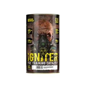 Nuclear Nutrition Igniter 438g – Pre-workout supplement for energy, focus, and performance enhancement, available at Syner Nutrition.