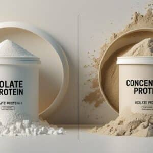 isolate protein vs concentrate protein
