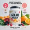 Discover the benefits of Isolate Protein for immunity, muscle recovery, and overall health with a natural, high-quality supplement.