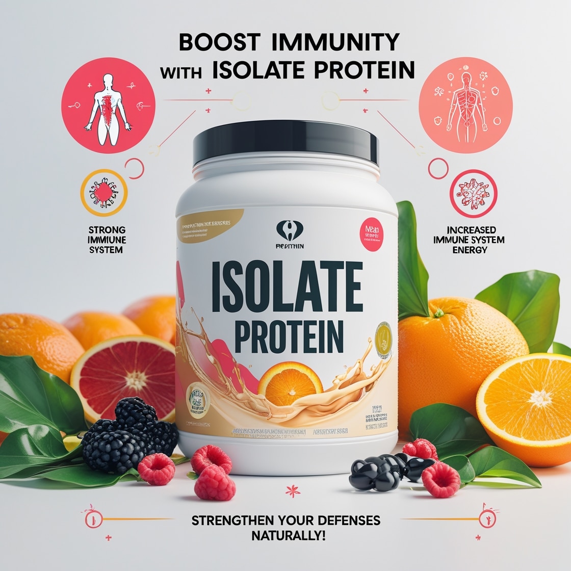 Discover the benefits of Isolate Protein for immunity, muscle recovery, and overall health with a natural, high-quality supplement.