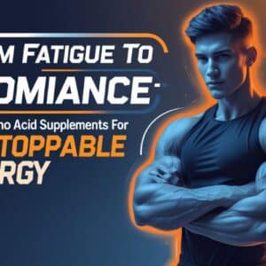 Amino acid energy supplements for pre-workout stamina and endurance