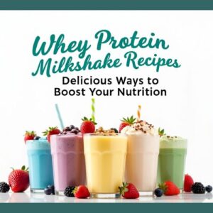 Whey Protein Milkshake Recipes Delicious Ways to Boost Your Nutrition