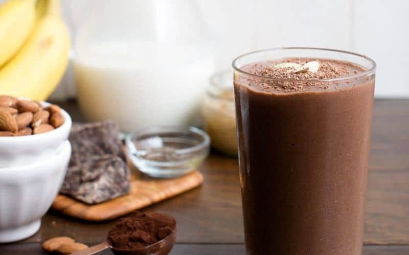 Dark Chocolate Protein Shake (1)