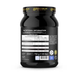 Gold ISO Zero 750G NutritionalInfo