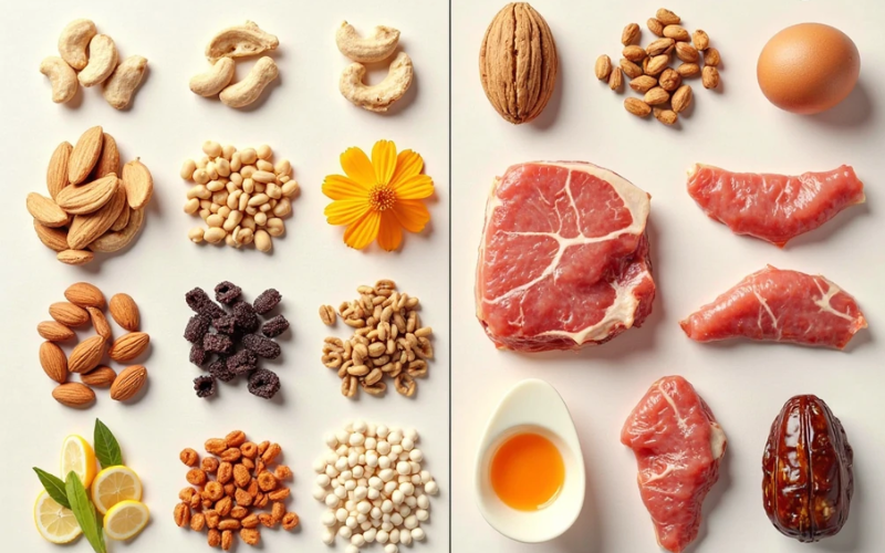 Dry Fruits vs Other Protein Sources