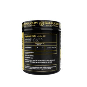Extreme Creatine 300G NutritionalInfo