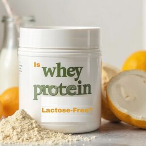 Is Whey Protein Lactose-Free?