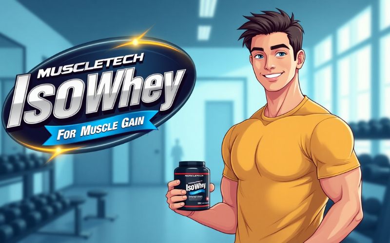 How to use Muscletech IsoWhey for muscle gain