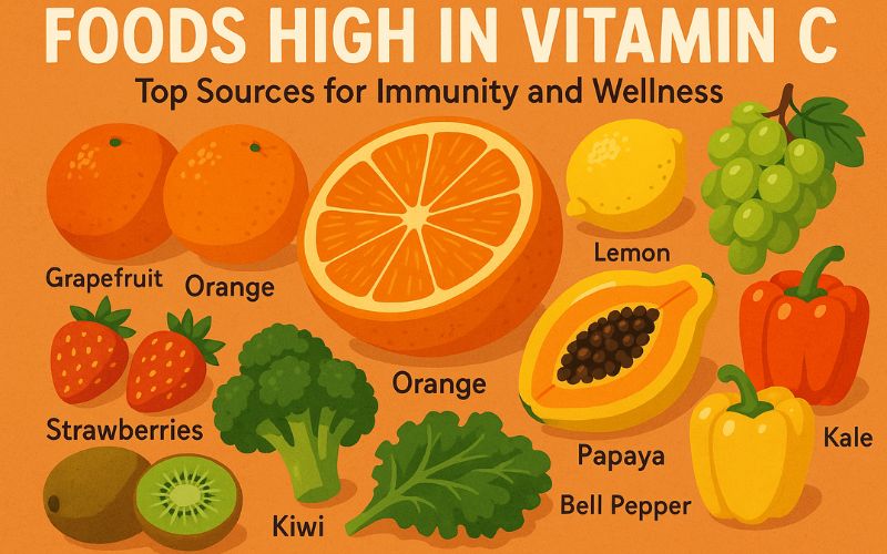Foods High in Vitamin C