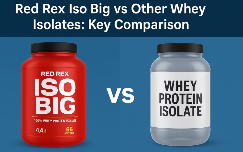 Red Rex Iso Big vs other whey isolates